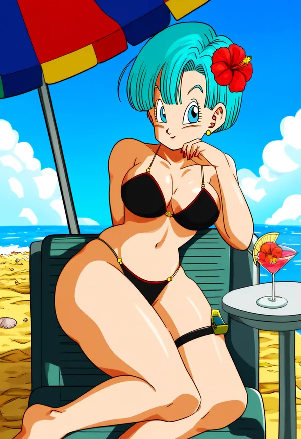 Album 18+ ảnh hentai Bulma 7 Viên Ngọc Rồng đẹp nhất 3 anh bulma 7 vien ngoc rongtoc cai hoa